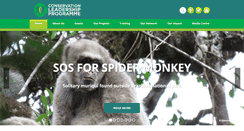 Desktop Screenshot of conservationleadershipprogramme.org